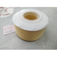 Лента репсовая 40 мм, цвет темно-бежевый №087